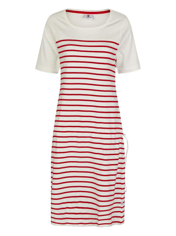 Wind Sportswear Sommerkleid in weiß-rot