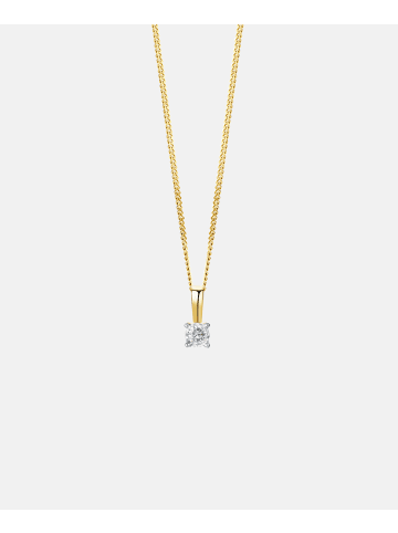 Diamant L'éternel Halskette aus 375 Gelbgold mit Diamant