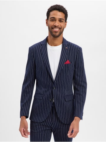 Finshley & Harding London Sakko Brixdon in marine weiß