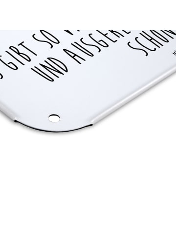 Mr. & Mrs. Panda Schild Hund Cavalier King Charles Spaniel mit S... in Weiß