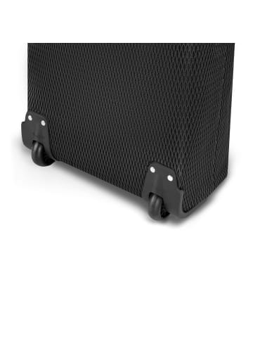 Reisenthel trolley M - Einkaufstrolley 53 cm (herringbone mokka) in mesh black