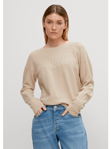 comma CI Pullover langarm in Braun