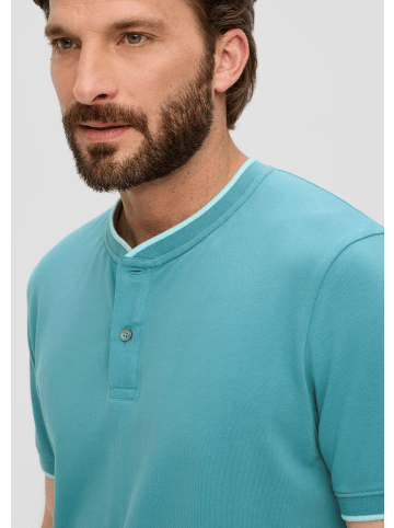 s.Oliver Polo-Shirt kurzarm in Petrol