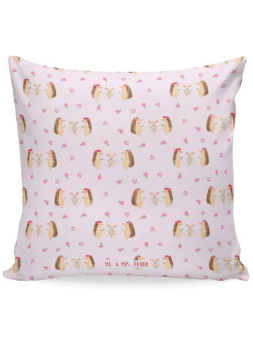 Mr. & Mrs. Panda Kuschel Kissen Igel Seilhüpfen ohne Spruch in Rosa