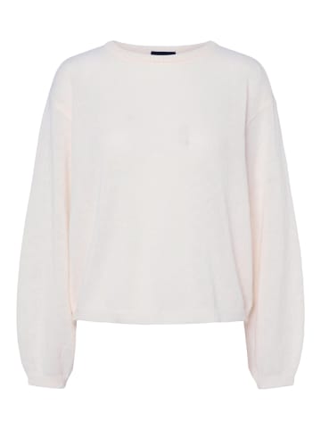 Pieces Strickpullover in Cloud Dancer