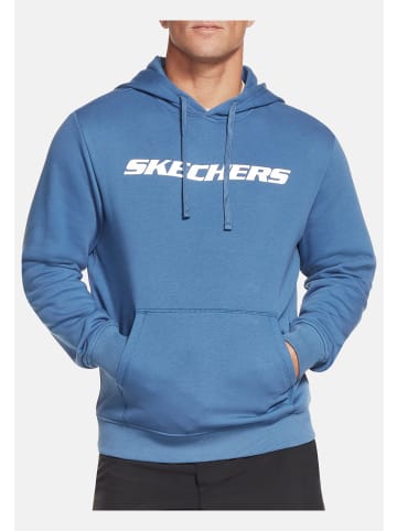 Skechers Sweatshirt Apparel Heritage Pullover Hoodie in blau