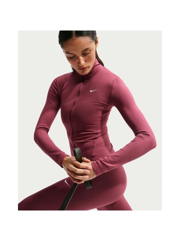 Nike Unterjacke W NK ONE DF FZ FITTED JKT in Pink472
