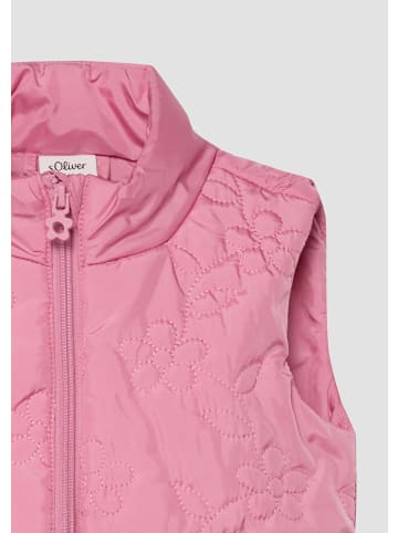 s.Oliver Outdoor-Weste in 4182_rosa