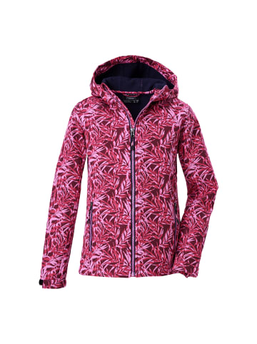 Killtec Softshelljacke Mädchen Softshelljacke Print in Rose4034