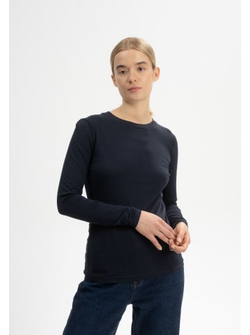 MELA Damen Basic Langarmshirt DHIVYA