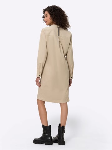Heine Cord-Kleid in sand
