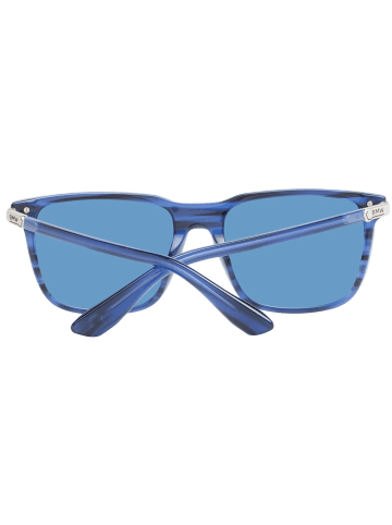 BMW Männer Sonnenbrille Quadratisch Blau