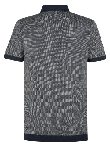 Petrol Industries Gestricktes Poloshirt Nopalito in Blau