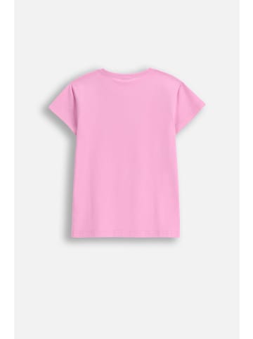 Coccodrillo T-Shirt mit kurzen Ärmeln in rosa