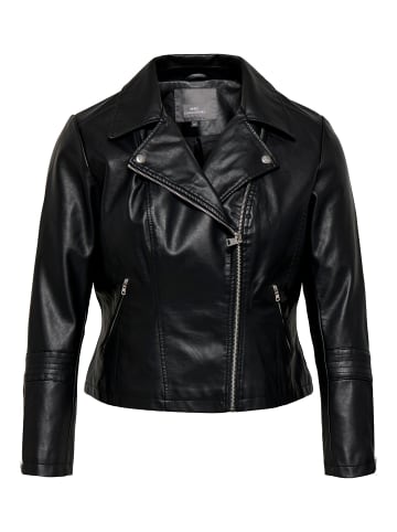 ONLY Carmakoma Kunstlederjacke in Black 1
