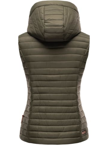 Navahoo Steppweste Shadaa in Olive