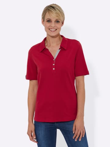 WITT WEIDEN Poloshirt in rot