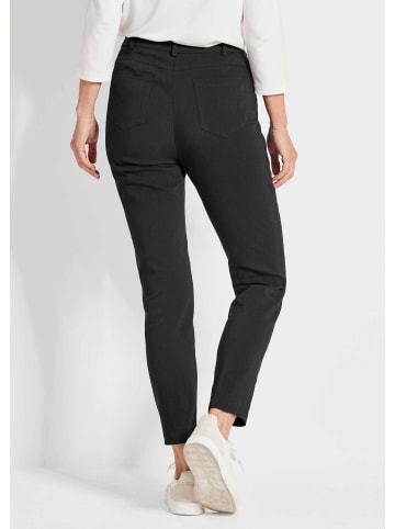 GOLDNER Kurzgröße:  Lange Schlupfhose BELLA in schwarz