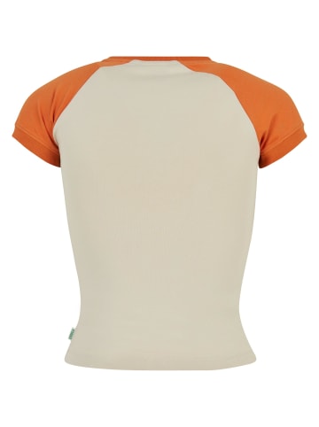 Urban Classics T-Shirts in softseagrass/vintageorange