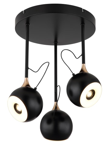 Globo lighting Deckenleuchte "DONOVAN" in black
