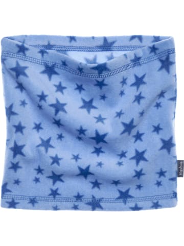 Playshoes Fleece-Schlauchschal Sterne in Blau