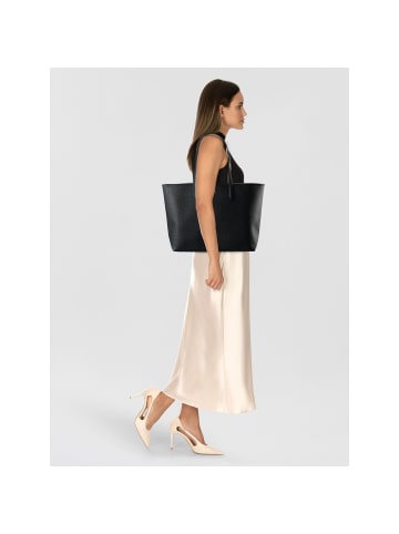 Lacoste Anna Shopper Tasche 35 cm Laptopfach in noir krema