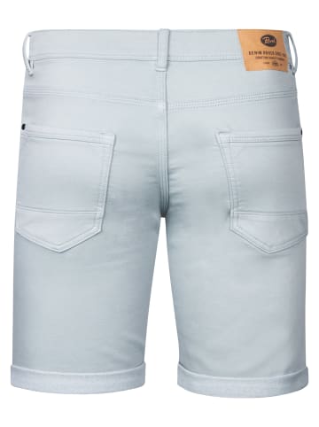 Petrol Industries Jackson Farbige Denim-Shorts Coconut in Blau
