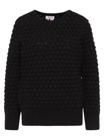 IZIA Strickpullover in Schwarz