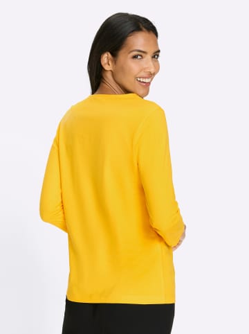 Sieh an! 3/4-Arm-Shirt in sonnengelb