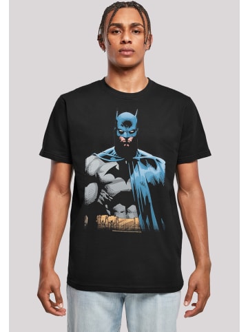 F4NT4STIC T-Shirt Batman Close Up in schwarz