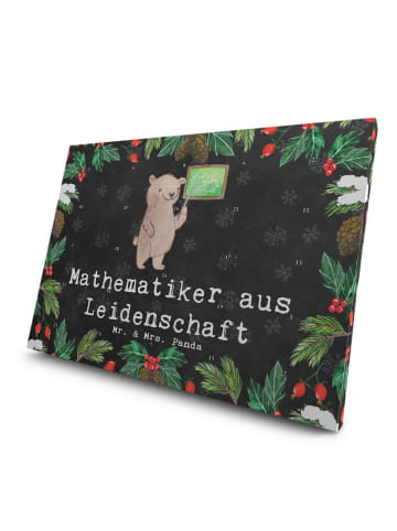 Mr. & Mrs. Panda Tee Adventskalender Mathematiker Leidenschaft m... in Kreidetafel