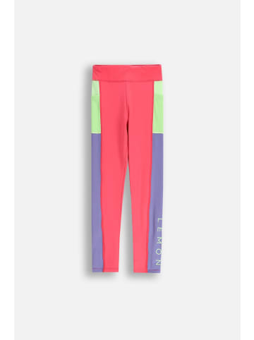 Lemon explore Leggings mit langem Hosenbein in rosa