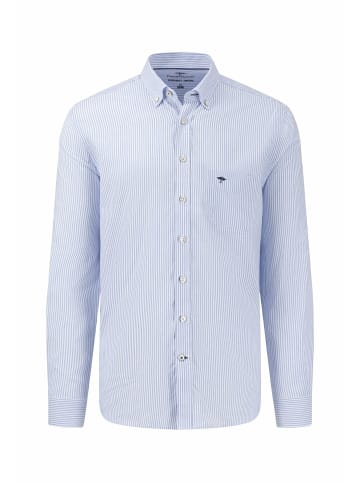 FYNCH-HATTON Langarm FreizeitHemd für Herren in blau