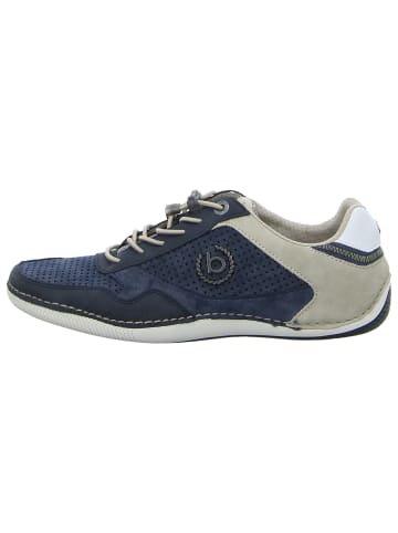 Bugatti Sportlicher Schnürschuh in blau