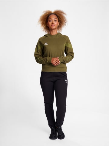 Hummel Kapuzenpullover Raglanärmel Hmltravel Damen in MILITARY OLIVE