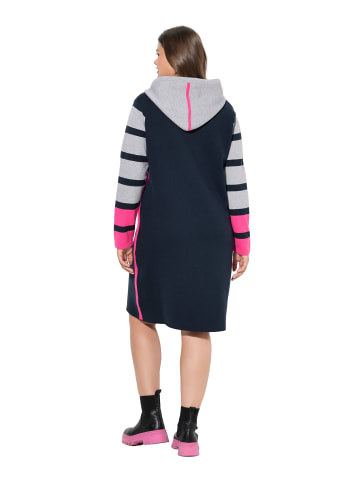 LAURASØN Midikleid in hibiskuspink