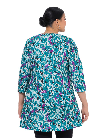 Ulla Popken Longshirt in smaragd