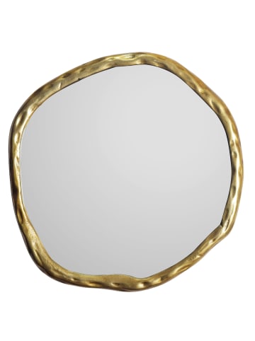 KADIMA DESIGN Wandspiegel Asymmetrisch 60x60 cm Metall Design Hängespiegel ,