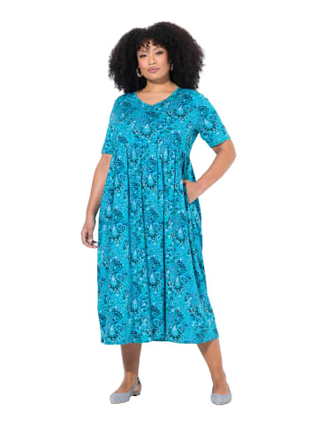 Ulla Popken Kleid in tiefes aqua
