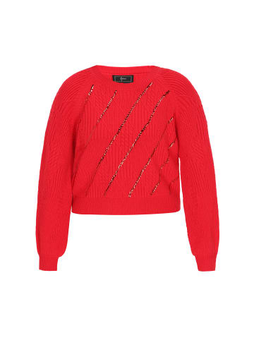 faina Women Sweater in red