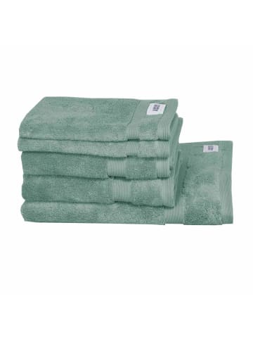 Schöner Wohnen Kollektion Handtuch Set CUDDLY 5 in Lindgrün
