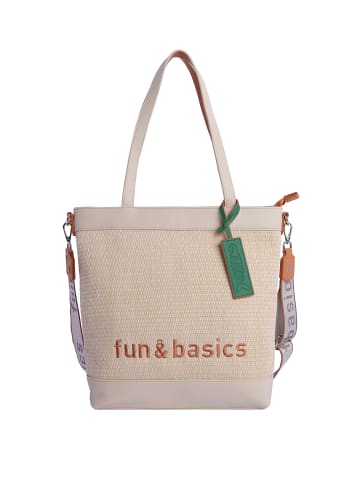 Fun&Basics Shopper Oseas (B)28 x (H)34 x (T)13 cm in Bunt