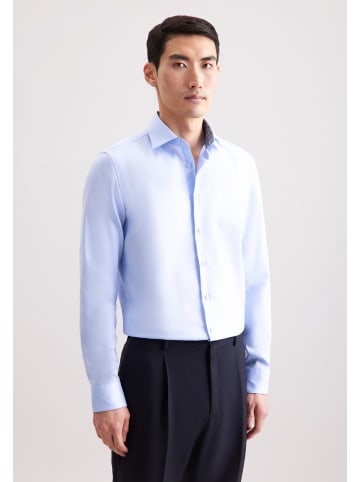 Seidensticker Business Hemd Shaped in Mittelblau