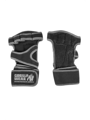 Gorilla Wear Trainingshandschuhe zum Gewichtheben - Yuma - Schwarz/Grau
