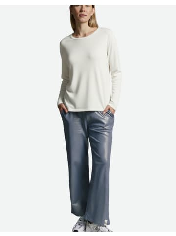 Cotton Candy Langarmshirt in white