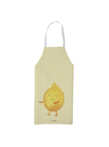 Mr. & Mrs. Panda Schürze Beste Freunde Zitrone ohne Spruch in Gelb Pastell