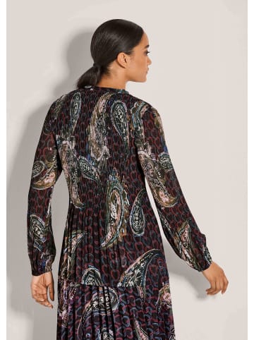 MADELEINE Elegante Chiffon-Tunika mit V-Ausschnitt in multicolor