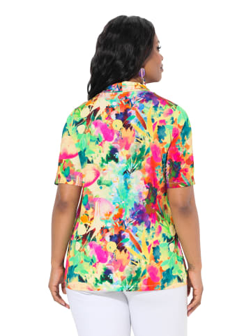 Ulla Popken Shirt in ozeanblau