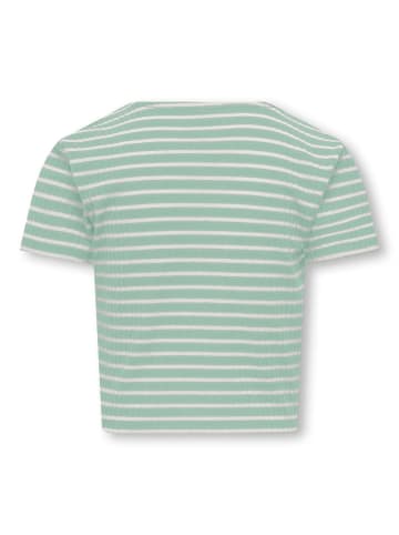 KIDS ONLY Kurzarm-T-Shirt KOGNELLA in aqua foam
