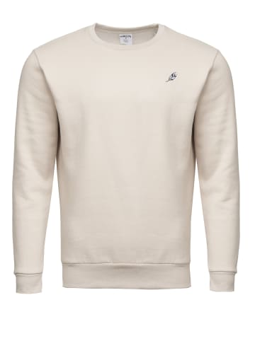 Mikon Sweatshirt Feder in Beige